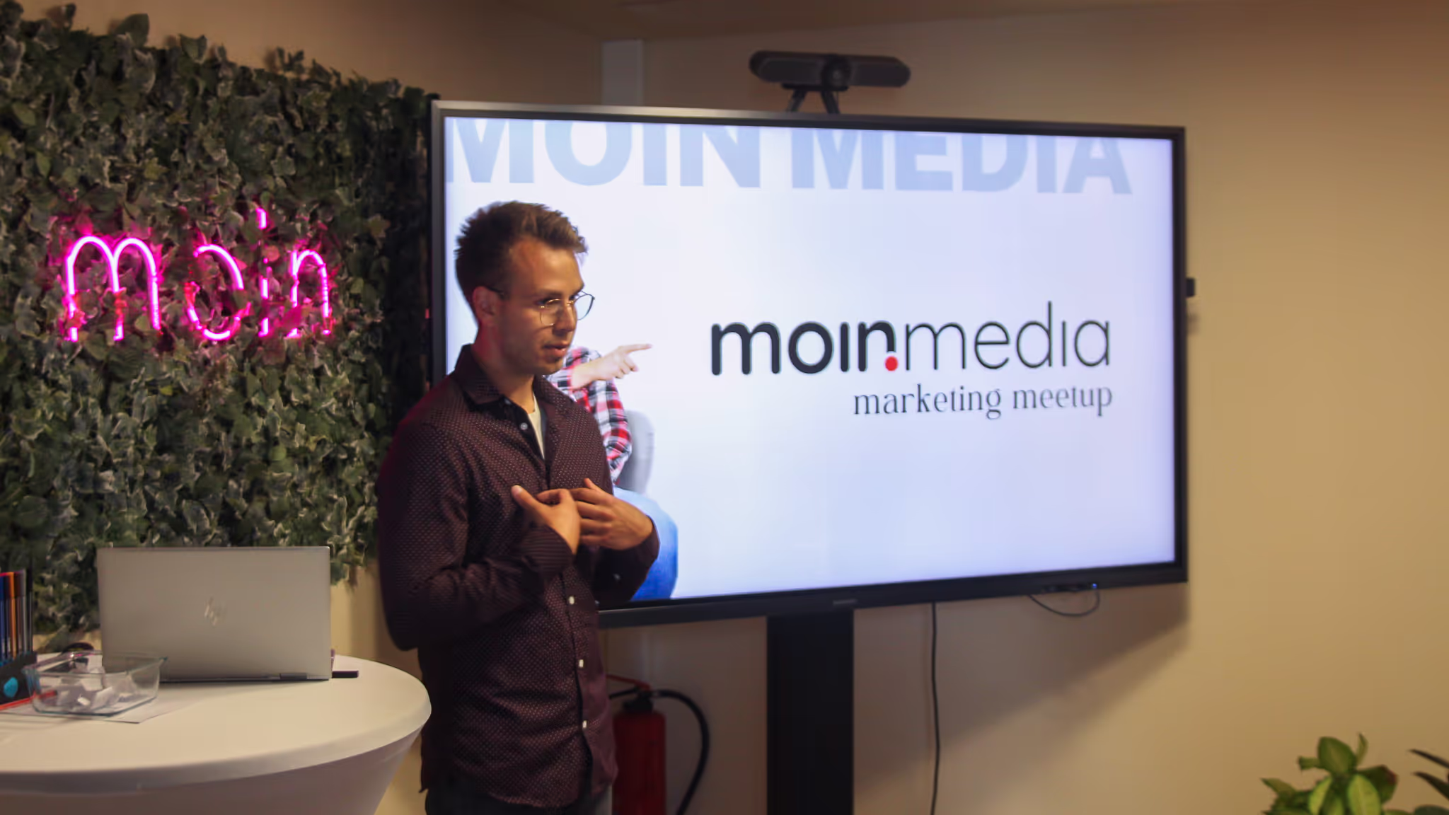 Eindrücke vom 1. moin media meetup im November 2021